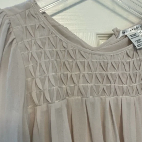 Max studio chiffon top - Picture 2 of 3